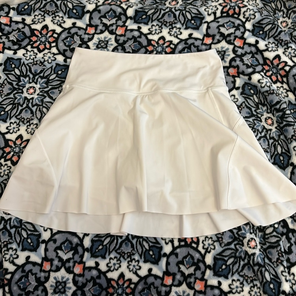 NWOT s white athleta tennis skort
